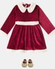 Konges Slojd Konges Sløjd Faux fur-trimmed velvet dress - 2