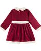 Konges Slojd Konges Sløjd Faux fur-trimmed velvet dress - 4