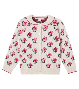 Konges Slojd Konges Sløjd Floral wool-blend cardigan