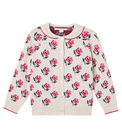 Konges Slojd Konges Sløjd Floral wool-blend cardigan