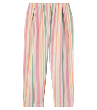 Konges Slojd Konges Sløjd Frankie striped cotton twill straight pants