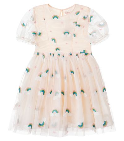 Konges Slojd Konges Sløjd Glitter ruched tulle dress
