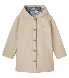 Konges Slojd Konges Sløjd Hooded cotton trench coat