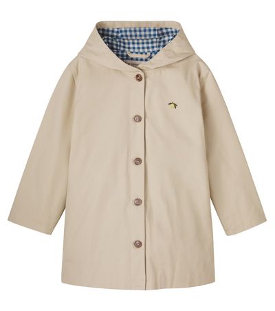 Konges Slojd Konges Sløjd Hooded cotton trench coat