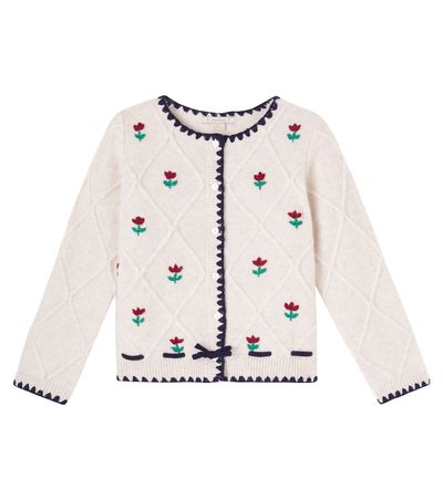 Konges Slojd Konges Sløjd Iska embroidered wool cardigan