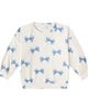 Konges Slojd Konges Sløjd Itty bow-detail cotton-blend sweatshirt - 1