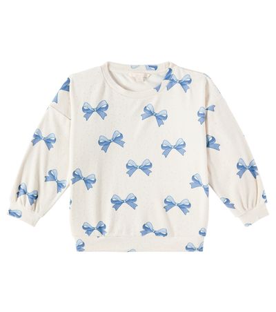 Konges Slojd Konges Sløjd Itty bow-detail cotton-blend sweatshirt
