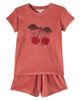 Konges Slojd Konges Sløjd Itty cotton terry T-shirt and shorts set - 1