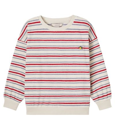 Konges Slojd Konges Sløjd Itty striped cotton-blend terry sweatshirt