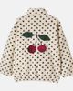 Konges Slojd Konges Sløjd Jody embroidered polka-dot teddy jacket - 3