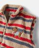 Konges Slojd Konges Sløjd Jody embroidered striped teddy vest - 4