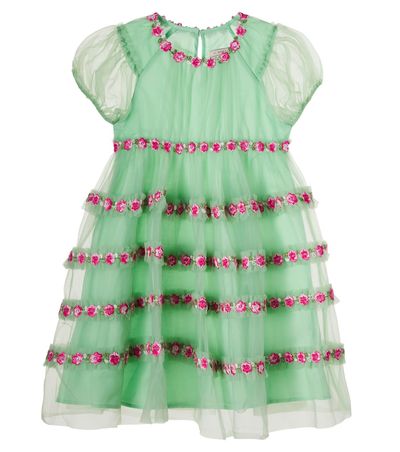 Konges Slojd Konges Sløjd Joelle embroidered tulle dress