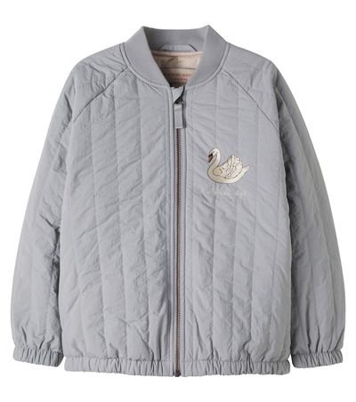 Konges Slojd Konges Sløjd Juno embroidered padded bomber jacket