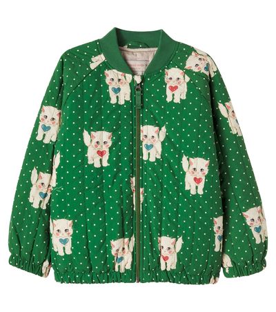 Konges Slojd Konges Sløjd Juno printed padded bomber jacket