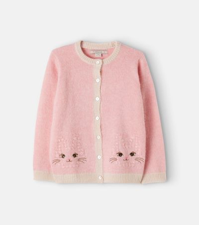 Konges Slojd Konges Sløjd Kitty embroidered wool-blend cardigan