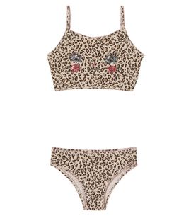 Konges Slojd Konges Sløjd Kitty leopard-print sequined bikini