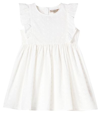 Konges Slojd Konges Sløjd Lacey ruffled cotton dress