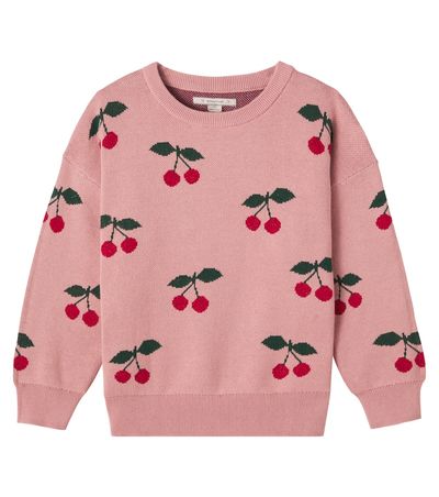 Konges Slojd Konges Sløjd Lapis jacquard cotton-blend sweater