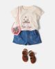 Konges Slojd Konges Sløjd Magot printed denim shorts - 2