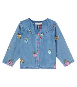 Konges Slojd Konges Sløjd Magot sequined denim shirt