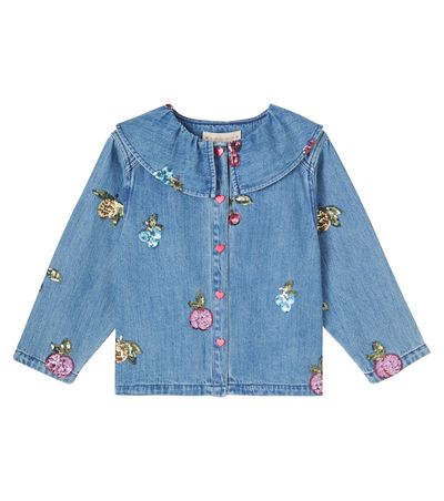 Konges Slojd Konges Sløjd Magot sequined denim shirt