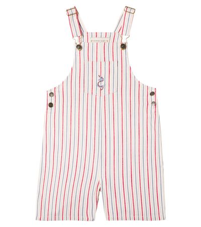 Konges Slojd Konges Sløjd Marlon striped cotton twill overalls