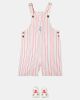 Konges Slojd Konges Sløjd Marlon striped cotton twill overalls - 2