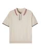 Konges Slojd Konges Sløjd Mio knitted striped cotton polo shirt - 1