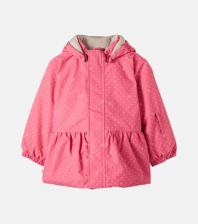 Konges Slojd Konges Sløjd Mismou hooded polka-dot ski jacket