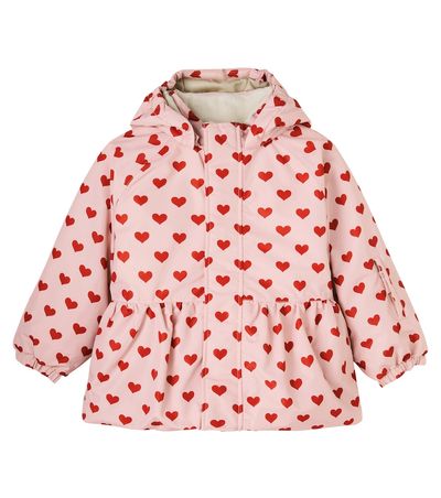 Konges Slojd Konges Sløjd Mismou hooded printed jacket