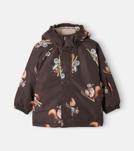 Konges Slojd Konges Sløjd Mismou hooded printed ski jacket