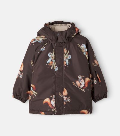 Konges Slojd Konges Sløjd Mismou hooded printed ski jacket