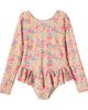 Konges Slojd Konges Sløjd Municci floral ruffled rashguard swimsuit - 1