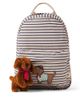 Konges Slojd Konges Sløjd Nohr Mini embroidered striped backpack - 1