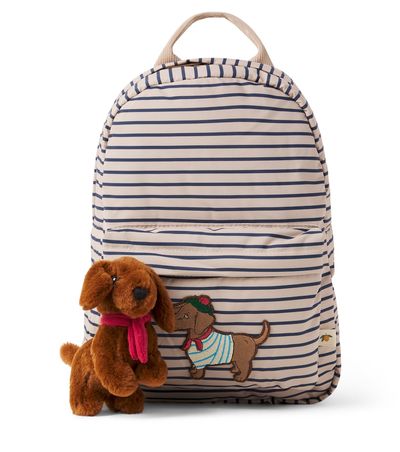 Konges Slojd Konges Sløjd Nohr Mini embroidered striped backpack