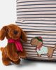 Konges Slojd Konges Sløjd Nohr Mini embroidered striped backpack - 5