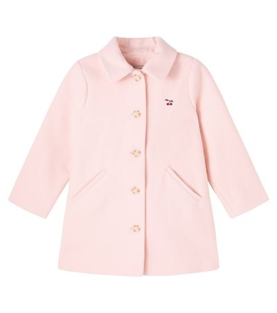 Konges Slojd Konges Sløjd Novella embroidered wool-blend coat