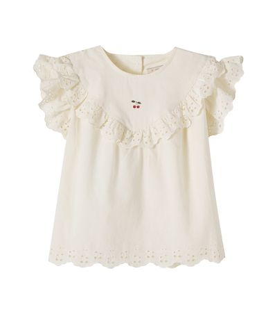 Konges Slojd Konges Sløjd Posey broderie anglaise cotton top