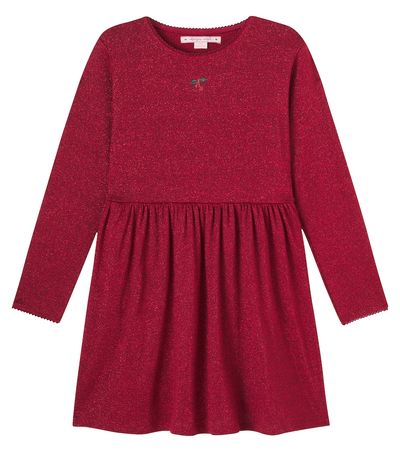 Konges Slojd Konges Sløjd Roli cotton-blend lamé dress