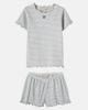Konges Slojd Konges Sløjd Roli striped cotton-blend T-shirt and shorts set - 5
