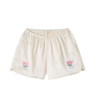Konges Slojd Konges Sløjd Sheeny embroidered scalloped shorts