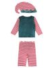 Konges Slojd Konges Sløjd Striped velvet top, pants, and hat set - 3