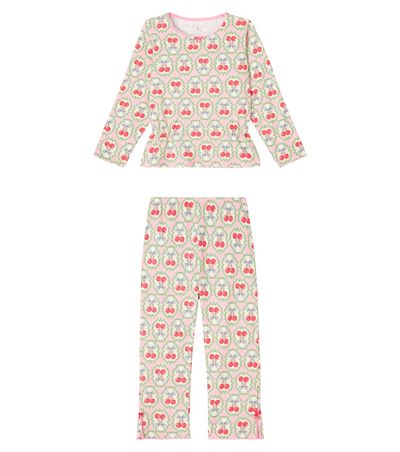 Konges Slojd Konges Sløjd Three printed cotton jersey top and pants set