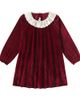 Konges Slojd Konges Sløjd Venola lace-trimmed velvet dress - 1
