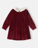 Konges Slojd Konges Sløjd Venola lace-trimmed velvet dress - 4