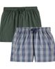 Konges Slojd Konges Sløjd Verne set of 2 checked cotton shorts - 1