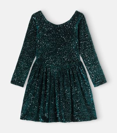 Konges Slojd Konges Sløjd Viola sequined velvet dress