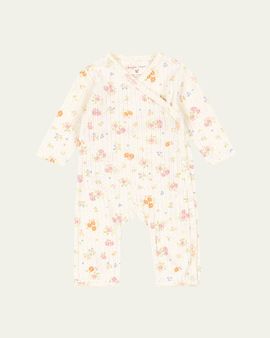 Konges Slojd Minnie Floral Cotton One-Piece Coverall