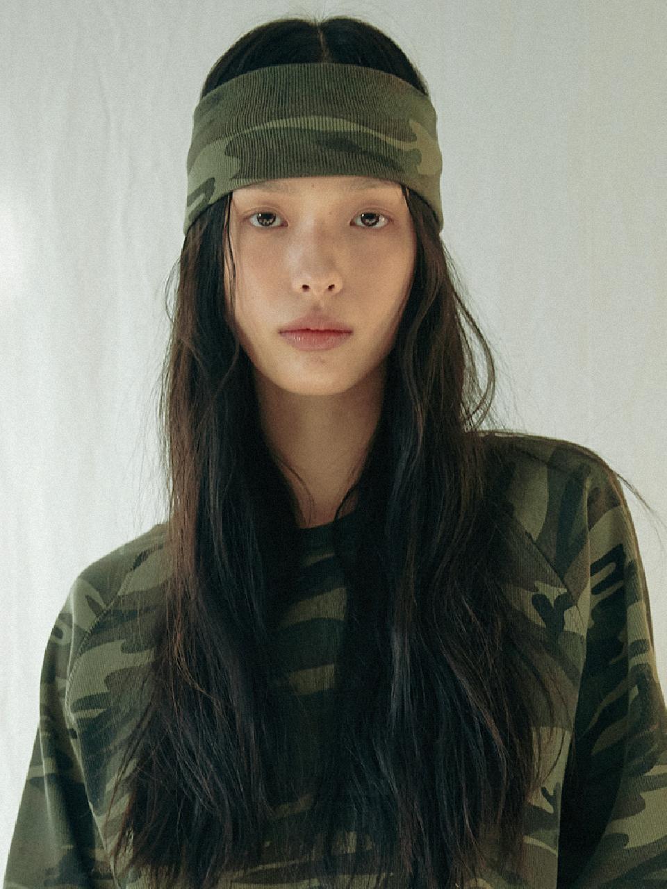 KOOKEESEE Camouflage Headband [Khaki]