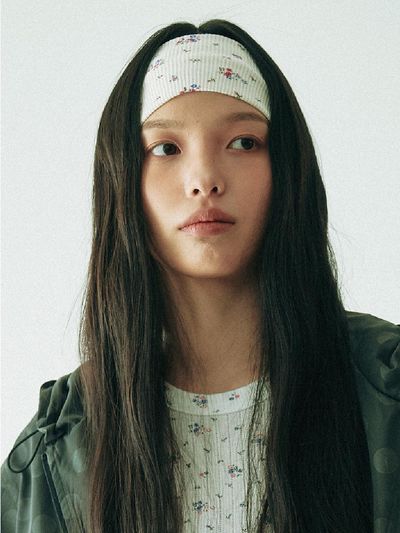 KOOKEESEE Flower Head Band [Ivory]